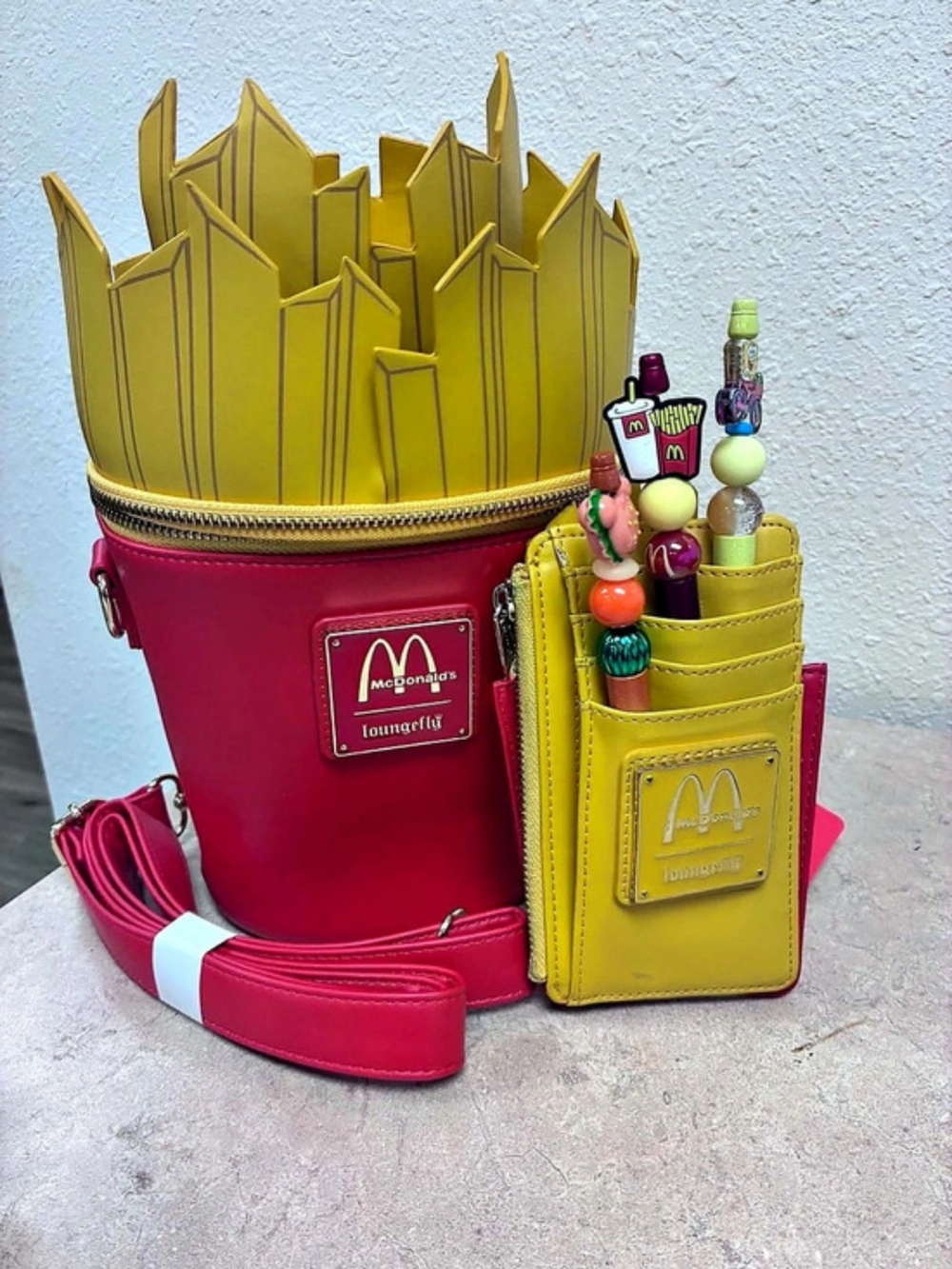 McDonald's Crossbody Bag in Red & Yellow Like New